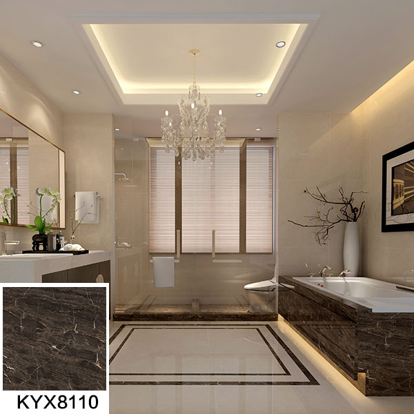 糖心VIOG官方人口陶大理石瓷磚：金線深灰 KYX8110瓷磚