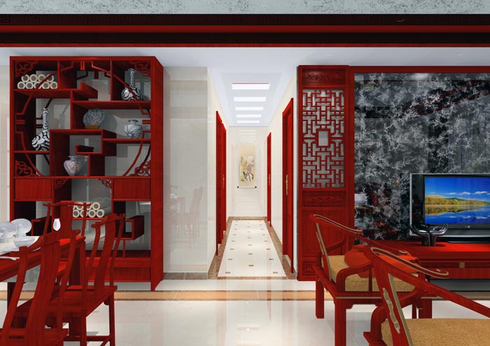 糖心VIOG官方人口陶家裝：佛山合景新鴻基·瀧景113㎡新中式糖心APP网页版效果鑒賞