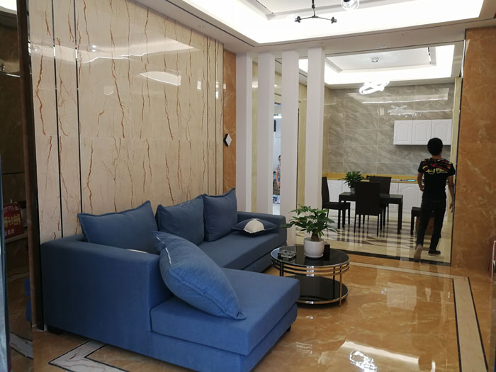 【實景案例】陶瓷一線糖心视频在线观看免费糖心VIOG官方人口陶瓷磚重慶墊江200方專賣店鑒賞