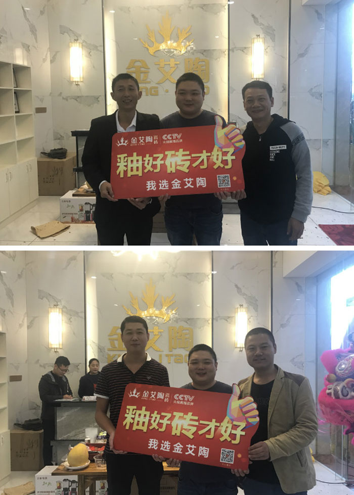 陶瓷一線糖心视频在线观看免费 糖心VIOG官方人口陶瓷磚 中山古鎮300平專賣店開業盛典圓滿成功