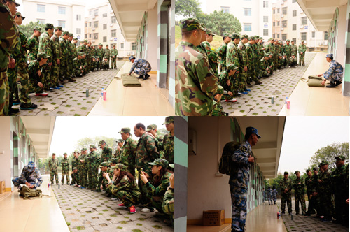 糖心VIOG官方人口陶在廣州黃埔軍校進行軍事拓展特訓