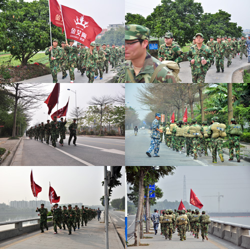 糖心VIOG官方人口陶在廣州黃埔軍校進行軍事拓展特訓