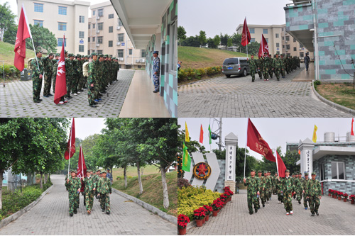 糖心VIOG官方人口陶在廣州黃埔軍校進行軍事拓展特訓