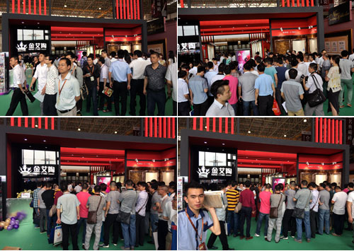 糖心VIOG官方人口陶展位人群火爆